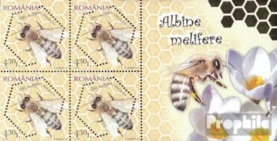 Produktbild von Briefmarken Rumänien 2010 Mi Block462 (kompl.Ausg.) postfrisch Honigbienen