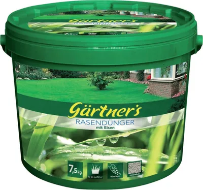 Produktbild von Rasendünger LZW m. Eisen-II-Sulfat, 7,5kg