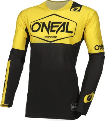 Produktbild von Oneal Mayhem Hexx Motocross Jersey, schwarz/gelb, 2XL