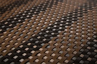 Produktbild von Sellon24® Balkonverkleidung Sichtschutz Balkonsichtschutz Polyrattan Balkonbespannung Sichtschutzmatte Windschutz Zaunblende Rattan RD06 Schwarz Braun 90 cm