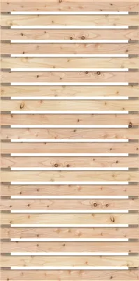 Produktbild von OSMO Sichtblende Rhombus 89 x 179 cm Lärche naturbelassen