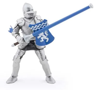 Productafbeelding van Speelfiguur Papo: Leeuwenridder met lans