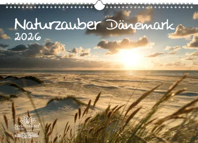 Produktbild von Naturzauber Dänemark DIN A3 Kalender für 2026 Natur Reise Land Urlaub - Seelenzauber