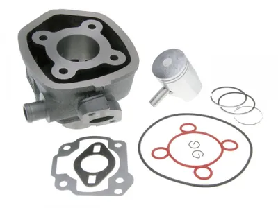 Produktbild von 101_Octane Zylinderkit 50ccm 10mm Kolbenbolzen kompatibel mit Minarelli liegend LC