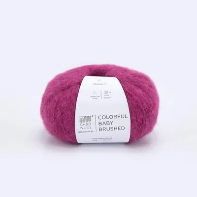 Produktbild von Gabo Baby Alpaka Wolle - Fuchsia, & Weich, Sportgewicht, Handarbeit
