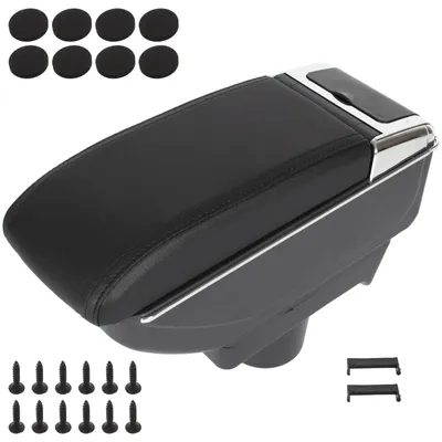 Produktbild von Opel Astra III H 04-14 Armlehne mit Ablagefach SCHWARZES + Montagesatz
