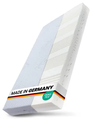 Produktbild von viscoelastische 7 Zonen Kombikern Visco / Kaltschaummatratze Visco Gold Cashmerebezug Härte: H3 (ab 85kg) Gr. 140x200cm