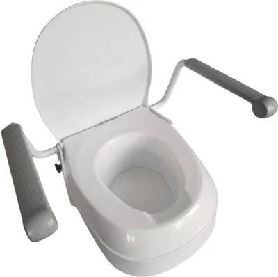 Obrázek produktu pro Mobilex Raising toilet seat with handrails
