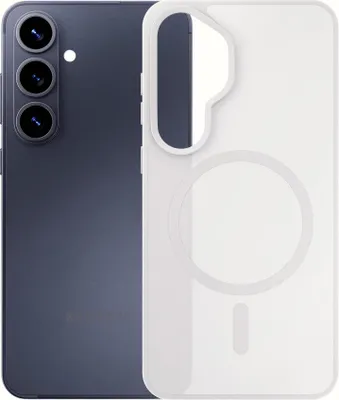 Produktbild von Hülle 3MK Smoke MagCase Samsung Galaxy S26 Weiß