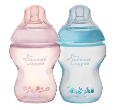 Produktbild von Tommee Tippee 42252171 Baby-Flasche + Sauger, 260ml Fassungsvermögen, -frei