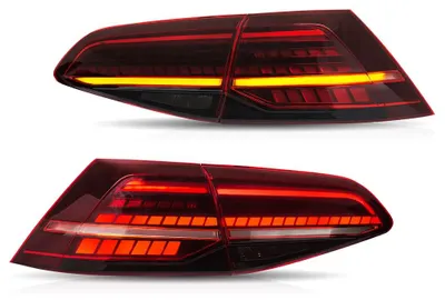 Productafbeelding van Achterlichtconfiguratie, LED-sequentiële richtingaanwijzers, waterdicht ontwerp, ROOD