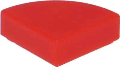 Immagine prodotto di Lego® 1x1 piastrelle angolo rotondo 25269 - 250 pezzi rosso