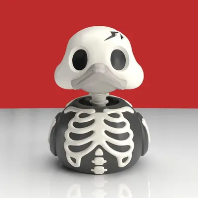 Imagen del producto de Figura de PVC Tubbz, temática de Halloween, esqueleto, primera edición, 10 cm