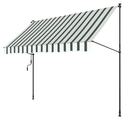 Produktbild von Klemmmarkise 'ILANGA' Balkonmarkise, UV-beständig und höhenverstellbar, verschiedene Größen, 150 cm, 200 cm, 300 cm oder 400 cm x 120 cm
