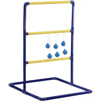 Produktbild von Leitergolf Wurfspiel Gartenspiel für alle Altersgruppen, 98x45,5x58 cm
