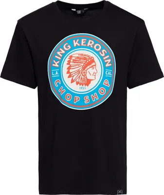 Produktbild von KING KEROSIN T-Shirt Mit Front Print Chop Shop Schwarz S