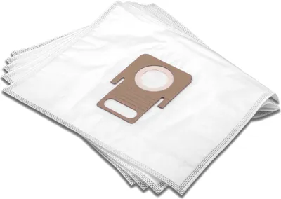 Produktbild von vhbw 5x Staubbeutel kompatibel mit Thomas Anti-Allergy, Home Clean & Parquet, Multi-Clean X10, Multi-Clean X7 Staubsauger - 31,5cm x 22cm Weiß