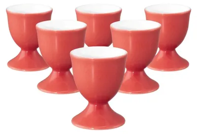 Produktbild von Seltmann Weiden Liberty Pure Colors Eierbecher ø 4,9 cm 6er Set - Flamingo Red