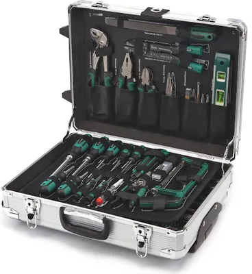 Produktbild von Brüder Mannesmann Werkzeug-Set 29077, 159 Teile