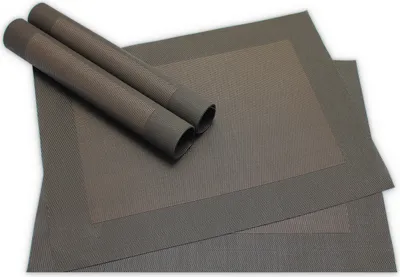 Produktbild von Tischsets BORDA 4er Set Braun als Tischuntersetzer