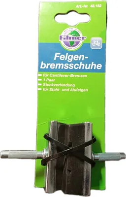 Produktbild von Filmer 42.152 Bremsschuhe Cantiveler Standard 55 x 14 x 20 mm