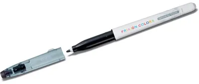 Produktbild von Pilot FriXion, Medium, Schwarz, Rundspitze, 2,5 mm, 0,63 mm, Schwarz, Weiß