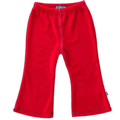 Produktbild von Hose Karla Kirsche Größe 98 aus 80% Baumwolle und 20% Polyester mit leichtem Schlag