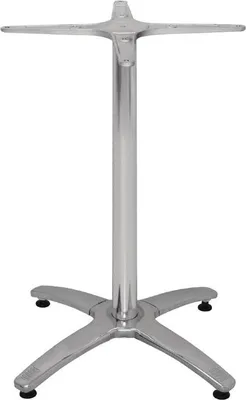Obrázok produktu pre Podnožie stola Bolero s krížovou základňou, hliníkové, výška 68 cm