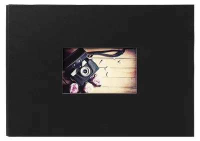 Image de Album Photo Traditionnel Studio noir 60 pages 180 Photos 10x15