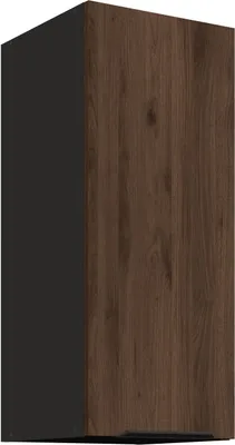 Produktbild von Küchen Hängeschrank 30 cm Küche MONZA Okapi Nußbaum Küchenzeile Küchenblock