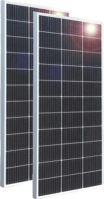 Zdjęcie produktu dla Panel słoneczny, wysoka wydajność, trwała konstrukcja, zestaw 300W 2 sztuki 150W