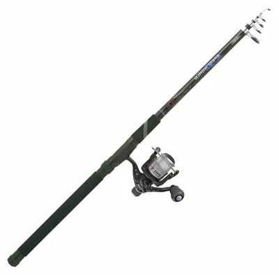 Produktbild von Jenzi Aal Tele Angelcombo 3,00m 40-80g Rute Rolle Schnur komplett Angelset
