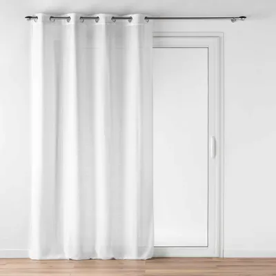 Produktbild von Gardine mit Ösen im Leinenlook, LUOLINE, 140 x 280 cm