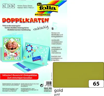 Produktbild von Folia 10.5x15cm 220g/m², 105 mm, 150 mm