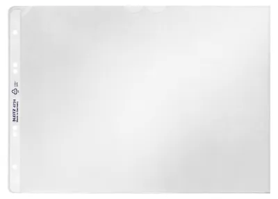 Produktbild von LEITZ Prospekthülle, A4 quer, PP, genarbt, 0,12 mm - 50 Stück