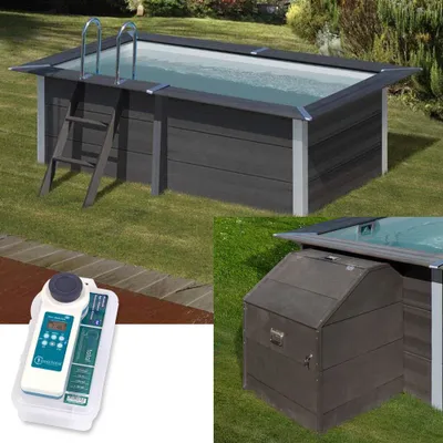 Produktbild von Set BASIC+ Composite Rechteckpool 3,26 x 1,86 x 0,96 m