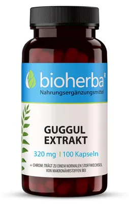 Produktbild von Bioherba Guggul Extrakt 320 mg 100 Kapseln