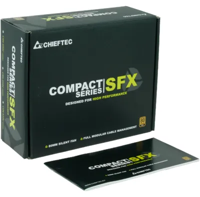 Produktbild von Chieftec CSN-650C, 650 W, 100 - 240 V, 47 - 63 Hz, 6 A, Aktiv, 90 W