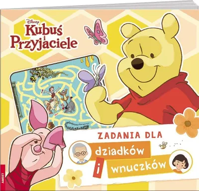 Immagine prodotto di Kubuś e i suoi amici. Giochi e attività per nonni - un libro di enigmi, 48 pagine