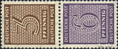 Produktbild von Briefmarken Sowjetische Zone (All.Bes.) 1945 Mi SZd3 mit Falz Ziffer