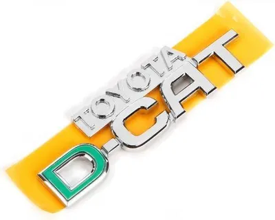 Produktbild von TOYOTA Avensis Corolla Chromseite Logo-Emblem D-CAT 75351-20060 OE