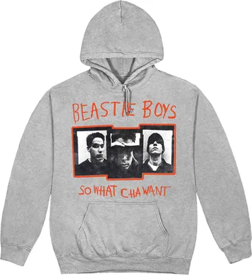 Obrázek produktu pro Beastie Boys - "So What Cha Want" mikina s kapucí pro muže/dámy uni RO3175 (L) (Grey)