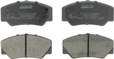 Produktbild von ABE Bremsbeläge Satz Vorne für FORD TRANSIT Kasten (T) C1G022ABE