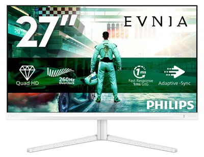 Produktbild von Evnia 27M2N3501PA (68.5 cm (27 Zoll), weiß, QHD, IPS, HDMI, DP, Adaptive-Sync, 260Hz Panel)