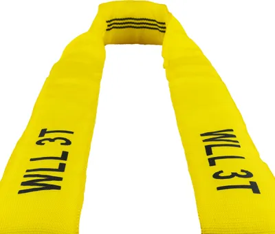 Produktbild von Rundschlinge 2 Meter bis 3000 kg | Bandschlinge DIN EN 1492-1  | Hebeband 2m / 3t | Hebegurt | Hebeschlinge | Kranschlinge | Tragegurt