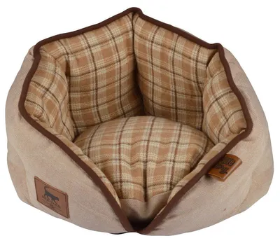 Produktbild von Hundebett weicher Korb, Ø 40 cm, Polyester