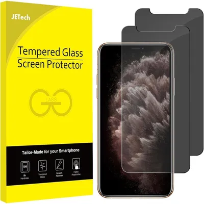 Image de Film de protection d'écran anti-regard, 2 pièces, pour iPhone 11 Pro Max / XS Max, écran de 6,5 pouces, en verre trempé