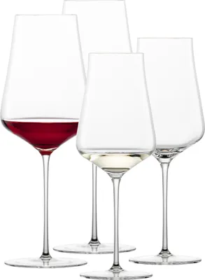 Produktbild von Zwiesel Glas DUO Bordeaux- und Weißweingläserset 4-tlg.