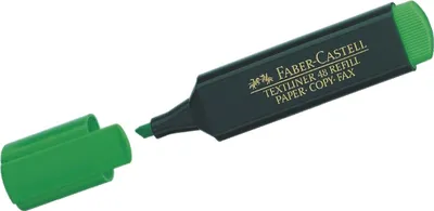 Produktbild von Faber-Castell TEXTLINER 48 Textmarker Grün (10 Stück)