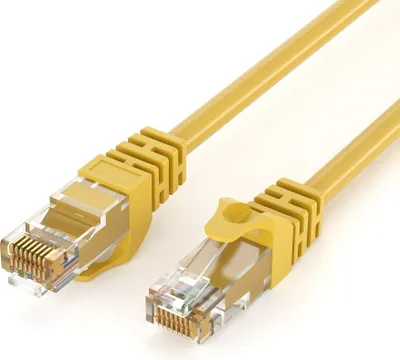 Produktbild von CAT 6 Patchkabel RJ45 Rohkabel LAN Kabel Ethernet Netzwerkkabel - Gelb 3m